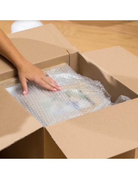 Rollos de Plástico Burbuja XL - Caja Cartón Embalaje .Com